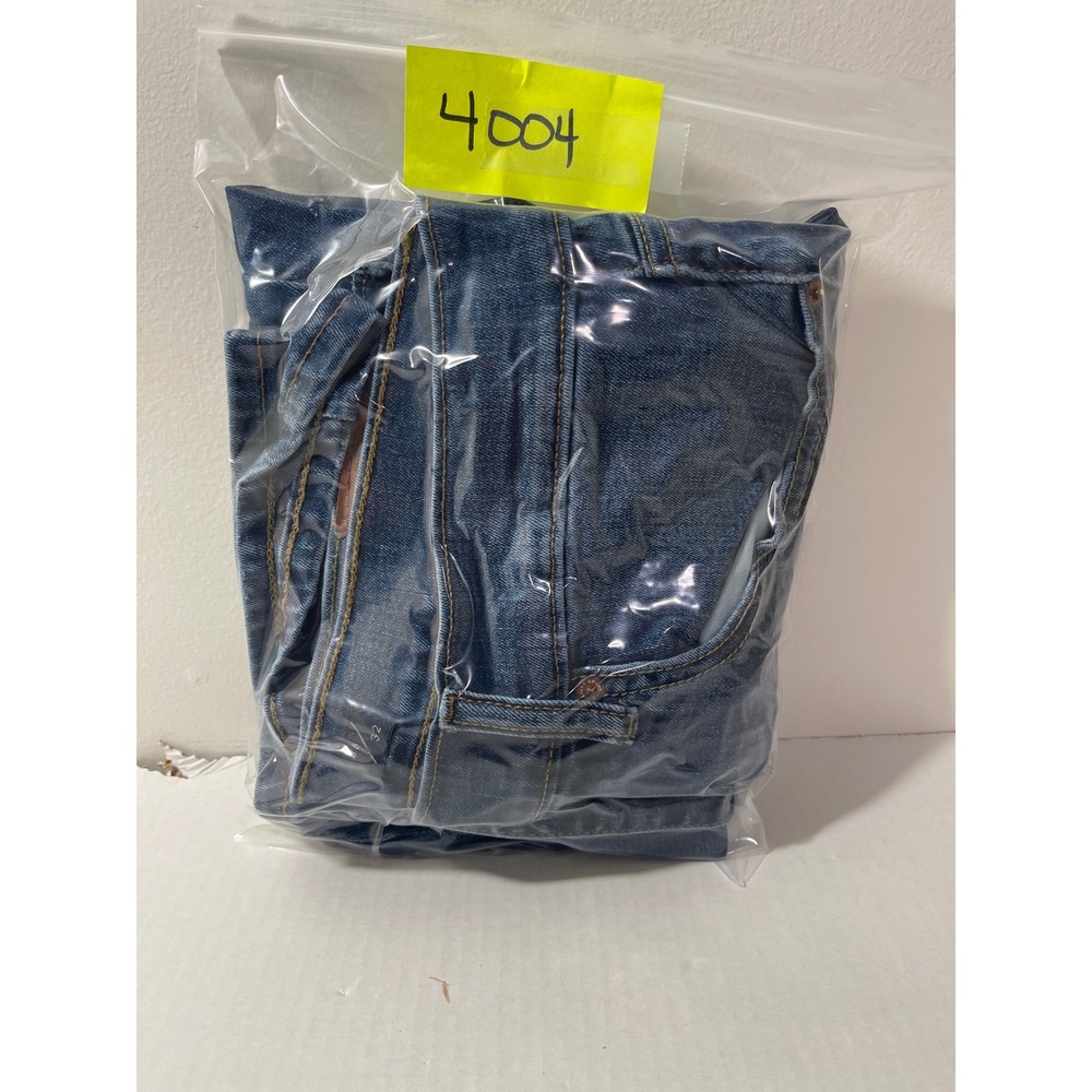 Lucky Brand 410 Athletic Straight Leg Jeans Mens W38xL31 Blue Denim Casual Chore - Picture 7 of 8